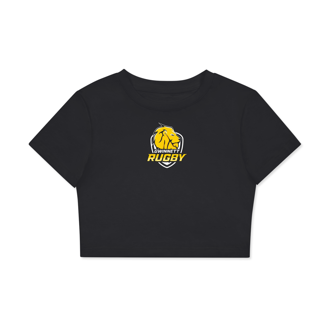 Gwinnett Lions Women’s “00” Badge Crop Top