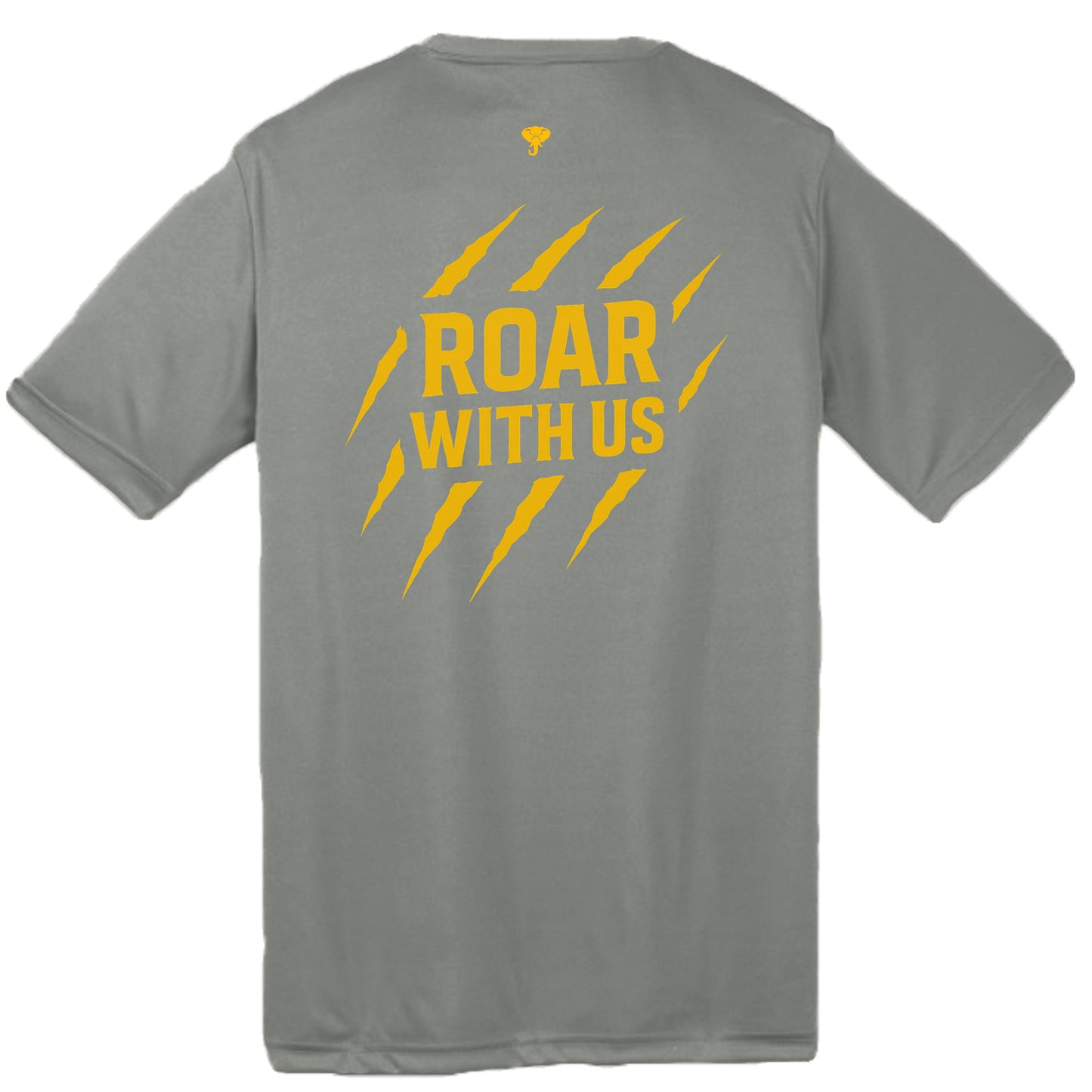 Grey Concrete Heather - YST350 - BACK