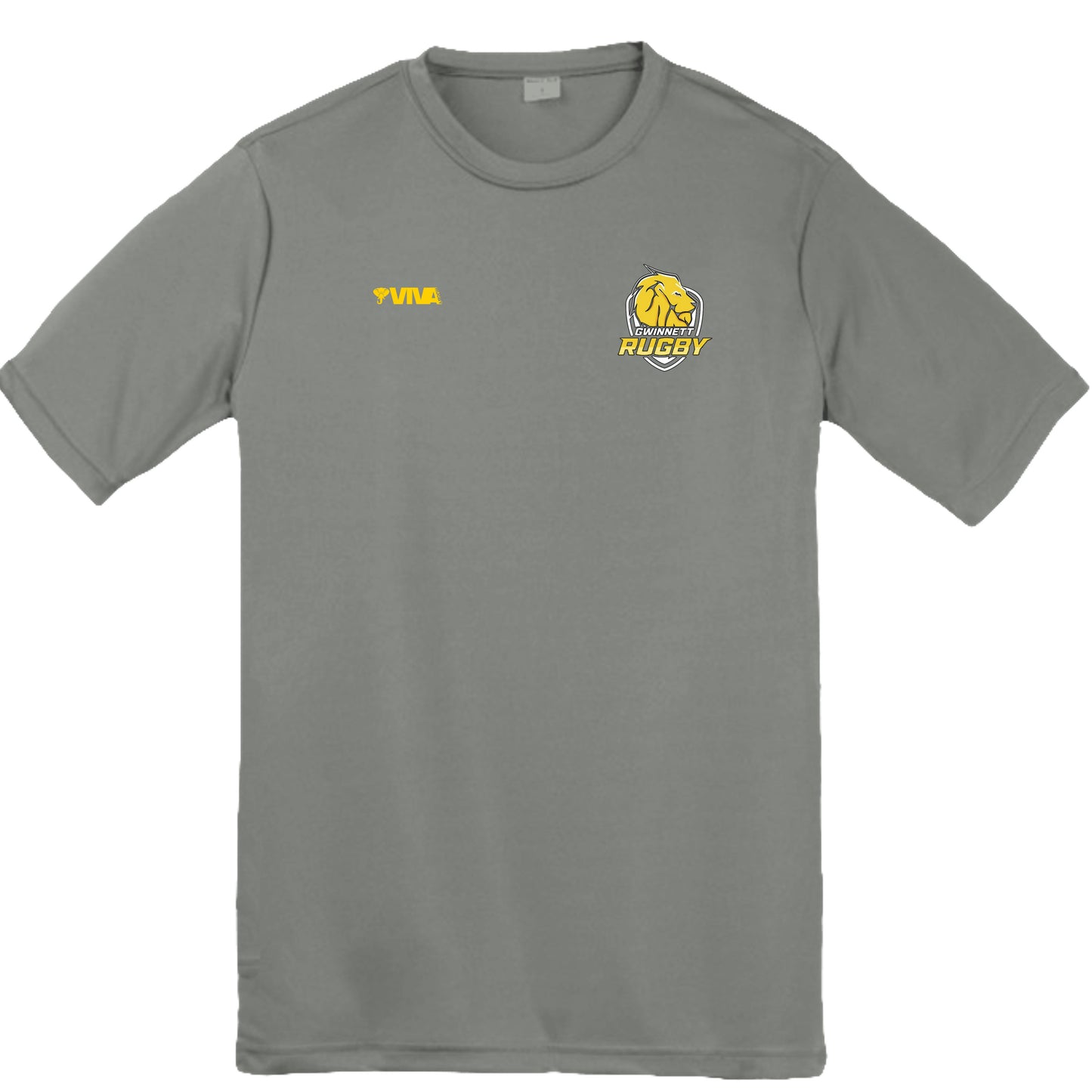 Grey Concrete Heather - YST350 - FRONT