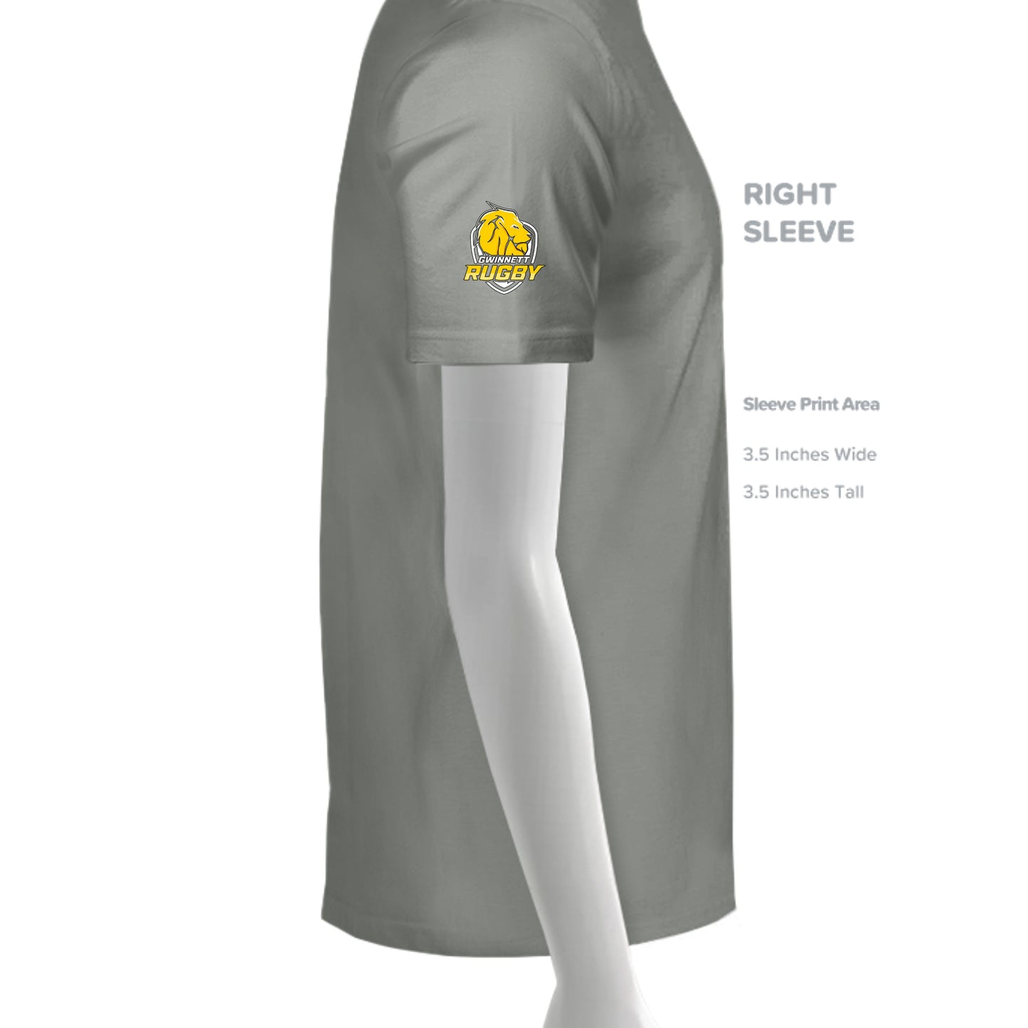 Grey Concrete Heather - YST350 - SLEEVE_RIGHT