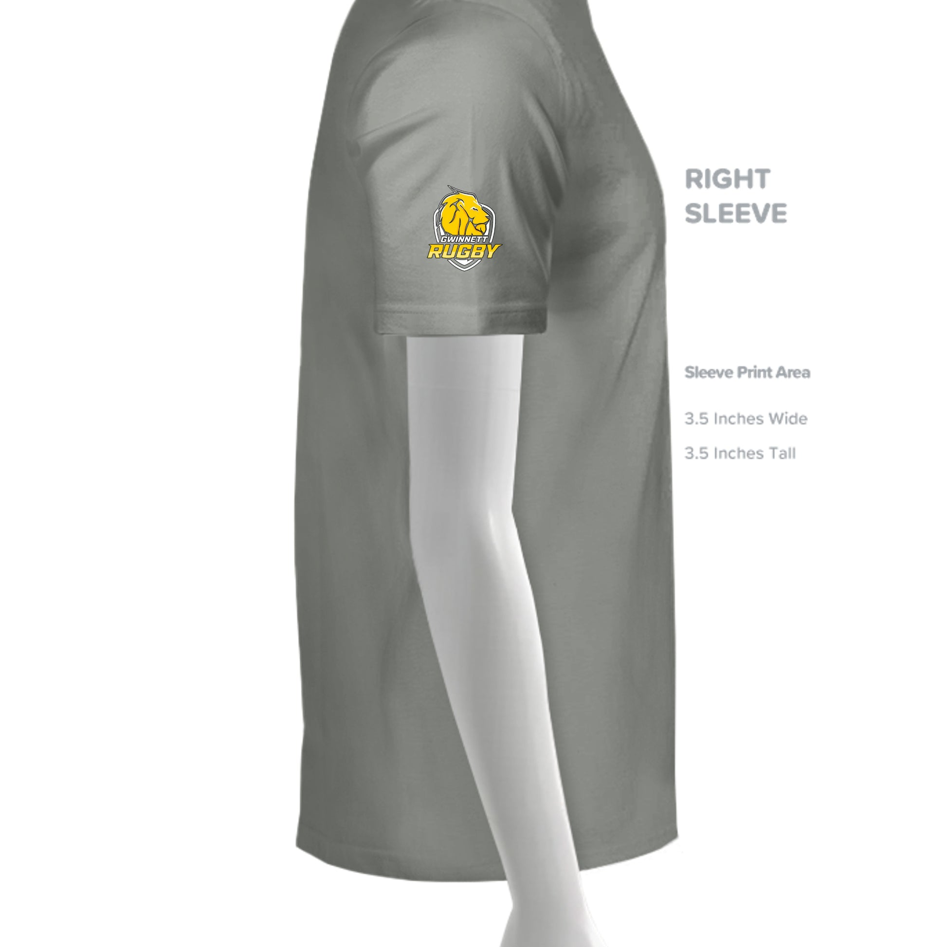 Grey Concrete Heather - YST350 - SLEEVE_RIGHT